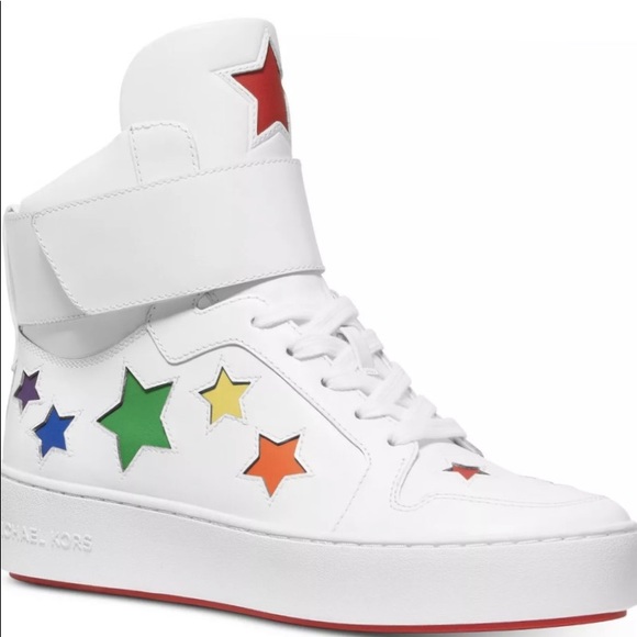 michael kors trent high top sneakers